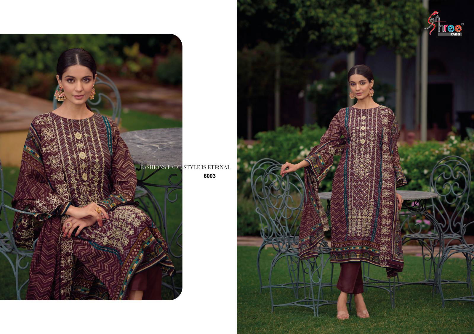 Shree Bin Saeed Lawn Collection Vol 6 Cotton Salwar Kameez
